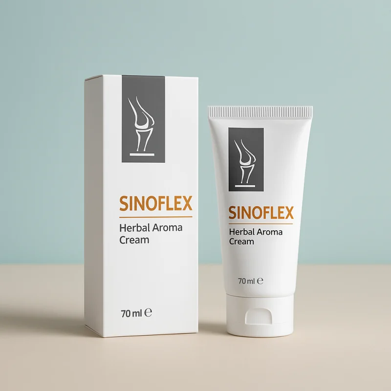 Tubo y caja originales de Sinoflex crema 70 ml